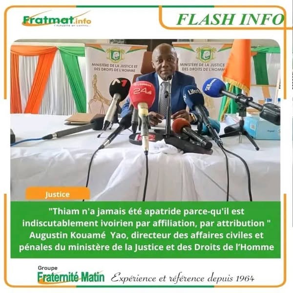 [Affaire Thiam] la Côte d'Ivoire en crise, l'État contraint de rétropédaler sur la nationalité (chronique)