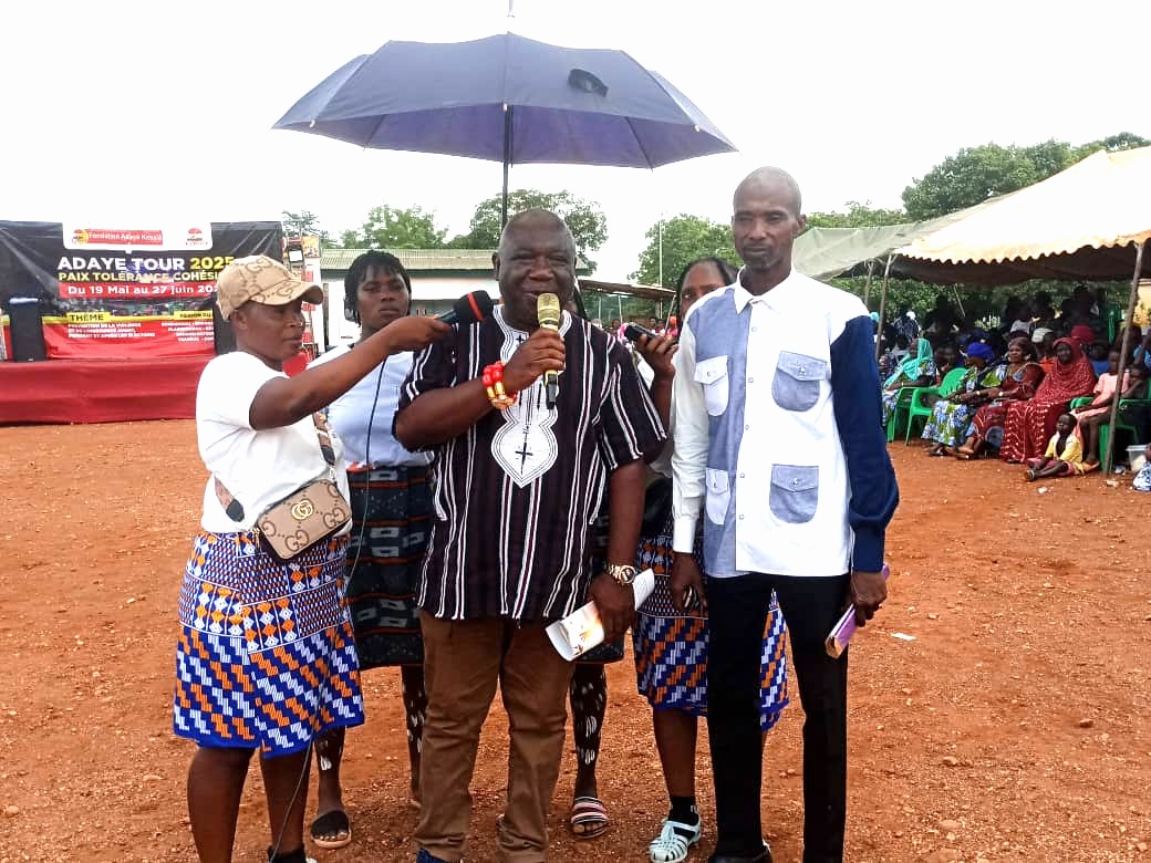 [Adayé Tour 2025 à Sandégué] Les populations répondent au message de paix et de cohésion sociale