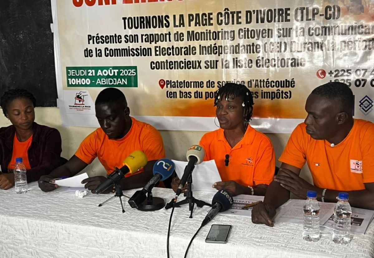 [Côte d’Ivoire] TLP-CI dénonce la communication timorée de la CEI durant le contentieux électoral