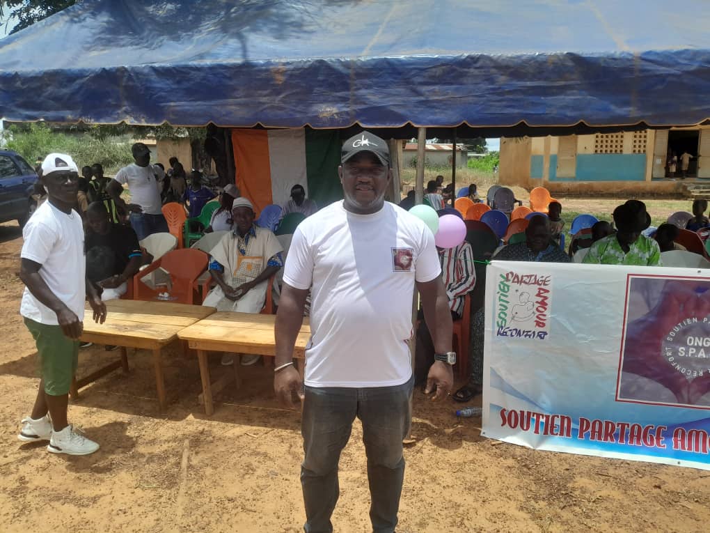 [Guézon] L’ONG S.P.A.R. fait plusieurs dons aux populations de Nanadi