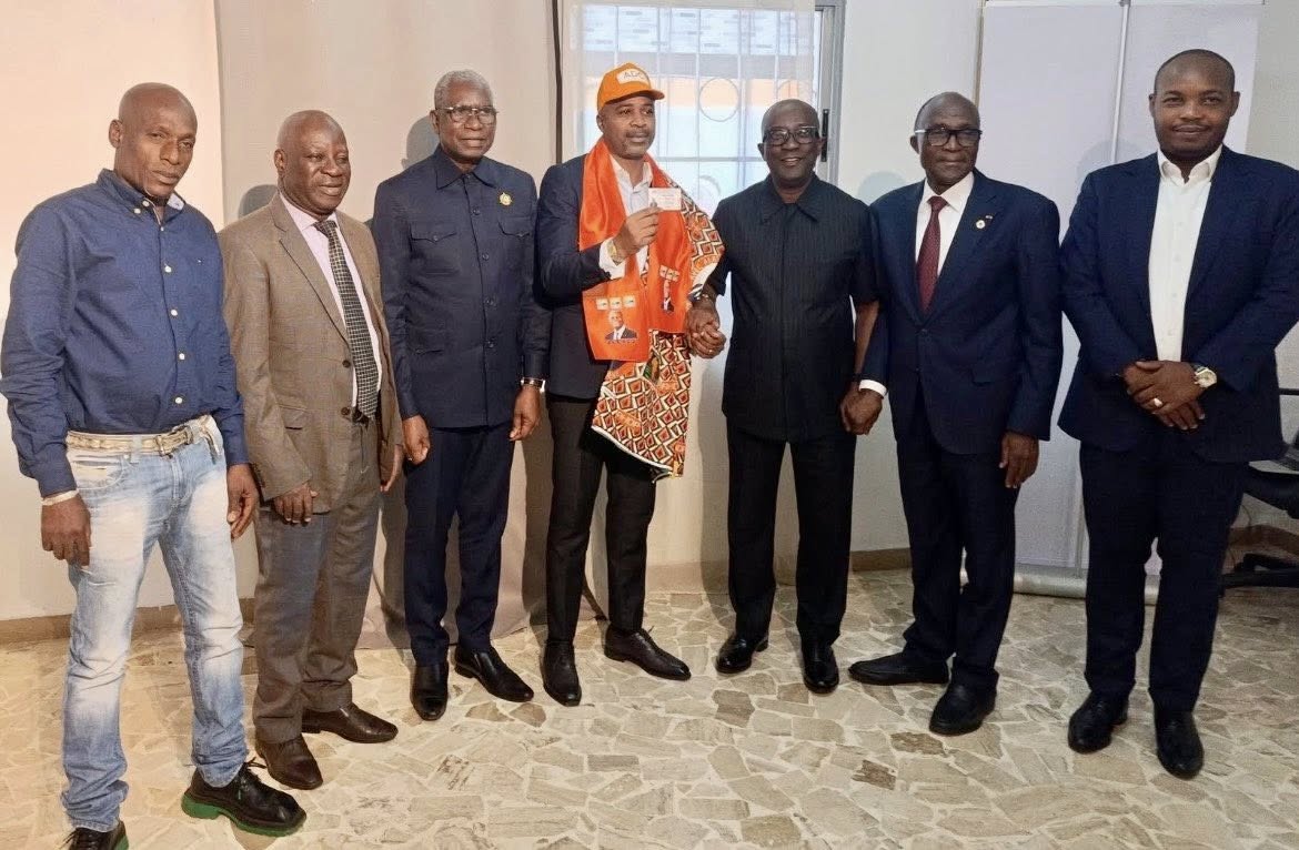 [RHDP] Frederik N’Dia rejoint officiellement le parti