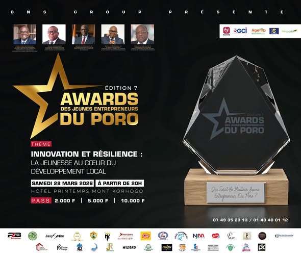 [Korhogo] Innovation et résilience au cœur des Awards du Poro 2026