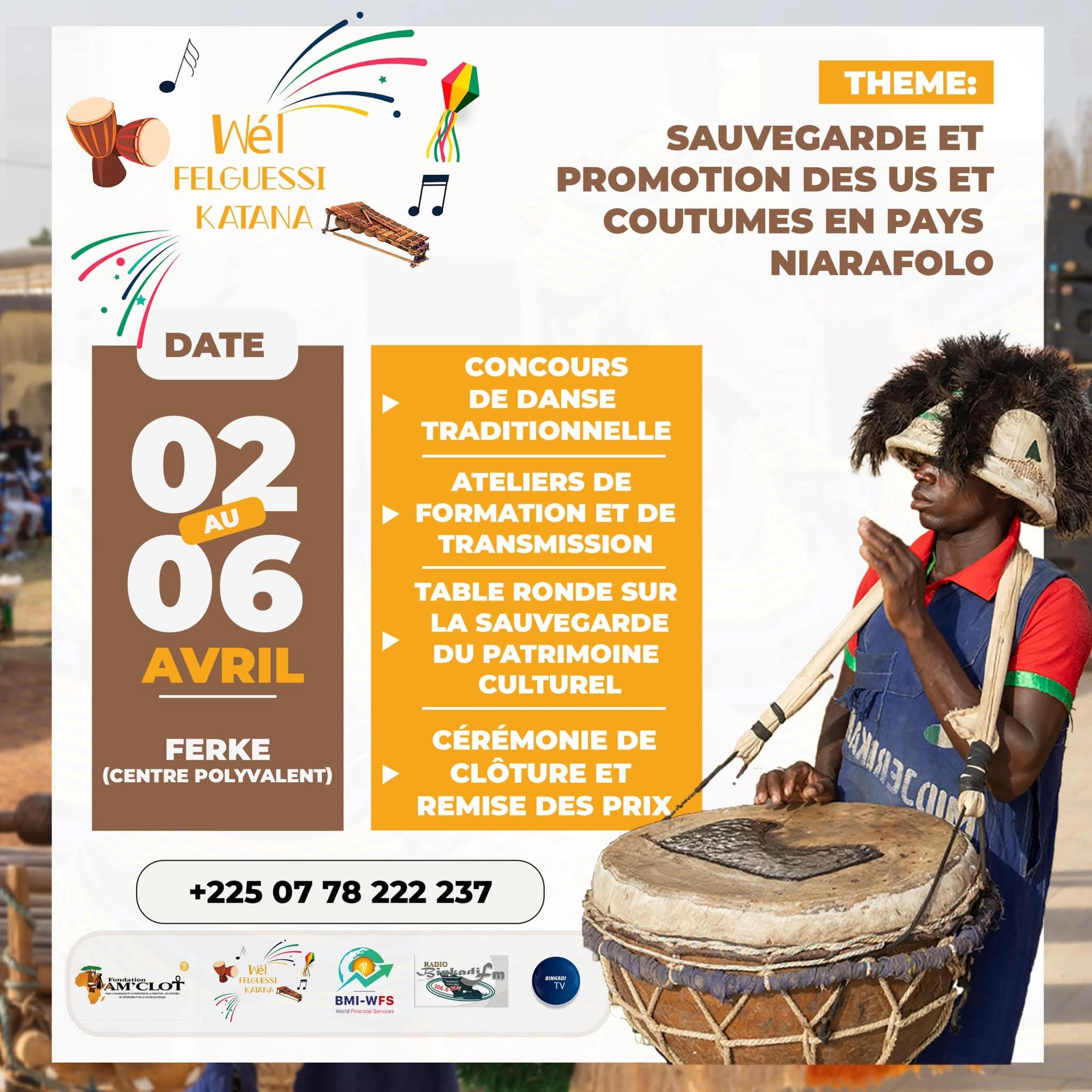 [Patrimoine culturel] Ferkessédougou accueille le festival Wél Felguessi Katana