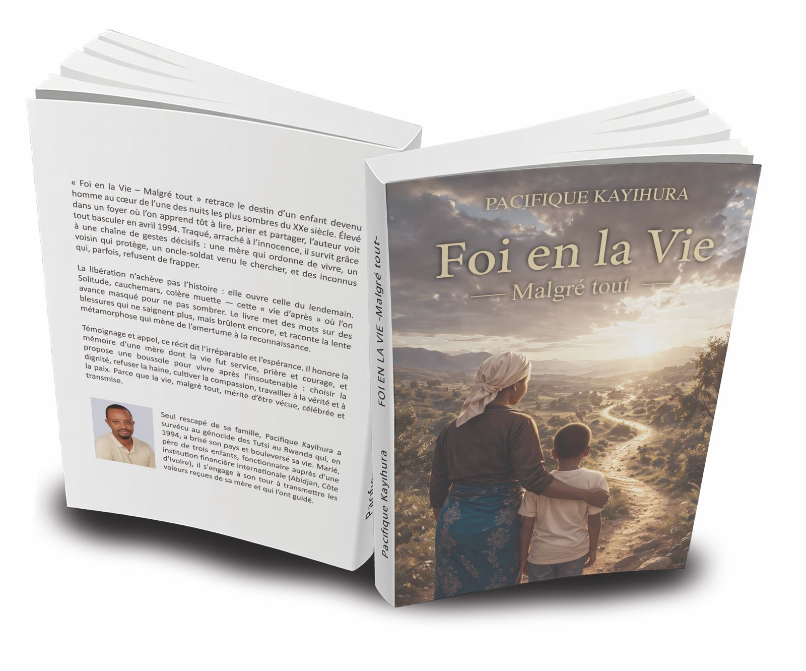 [Côte d'Ivoire/Littérature] Premier livre de Pacifique Kayihura : "Foi en la vie - malgré tout"