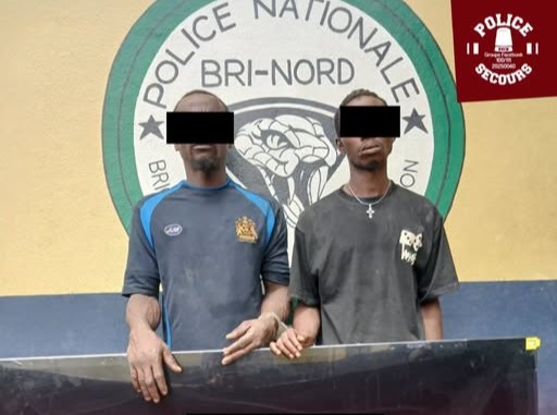 [Angré Cité SIR] Deux suspects arrêtés en quelques heures après un cambriolage nocturne par la BRI Nord