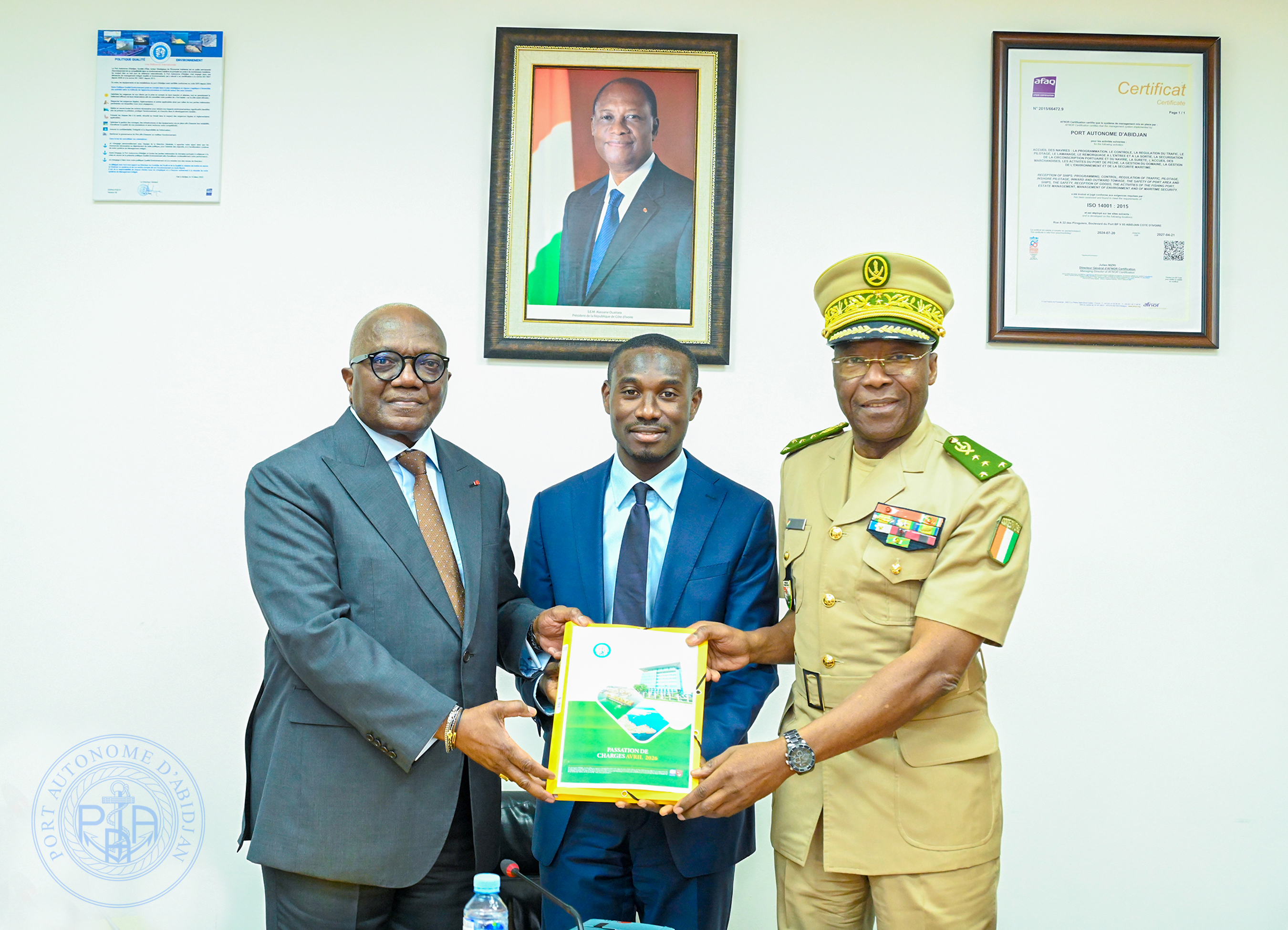 [Port autonome d’Abidjan] Hilaire Lamizana élu président du Conseil d’administration