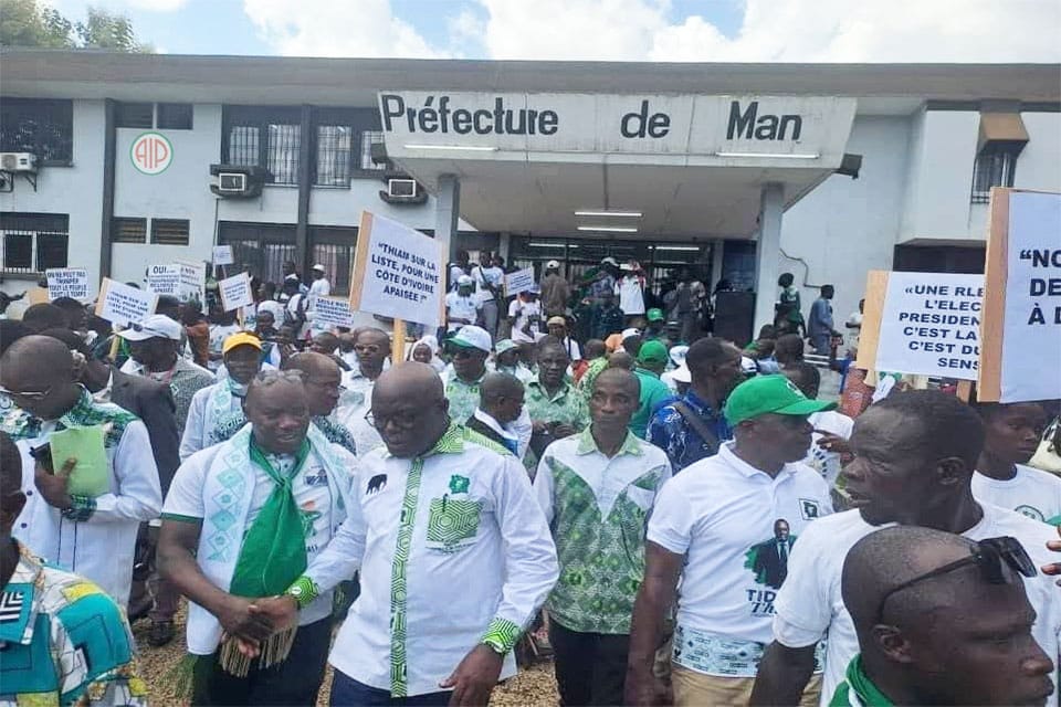 [District des Montagnes : procès contre Thiam et “Judas” du PDCI-RDA] Les militants mobilisés