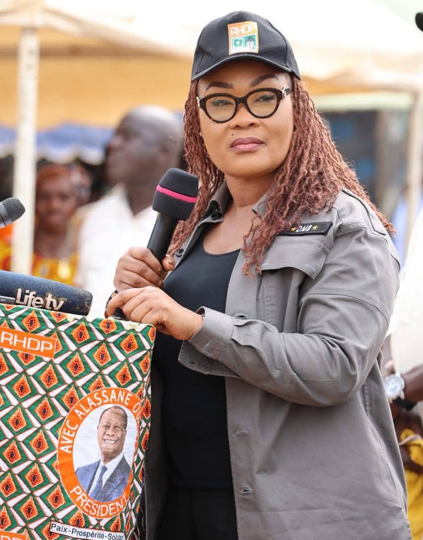 [Gagnoa : Régionales 2028] Mme Myss Belmonde Dogo portée par la base pour défendre les couleurs du RHDP