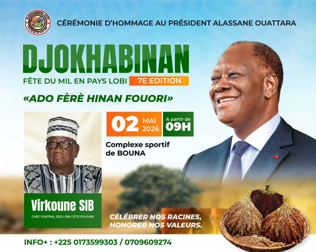 [DJOKHABINAN 2026 à Bouna]  Le pays Lobi rend hommage à Alassane Ouattara et célèbre le développement du Bounkani