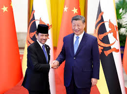 [Chine-Brunei] Xi Jinping renforce la coopération avec Haji Al-Muhtadee Billah