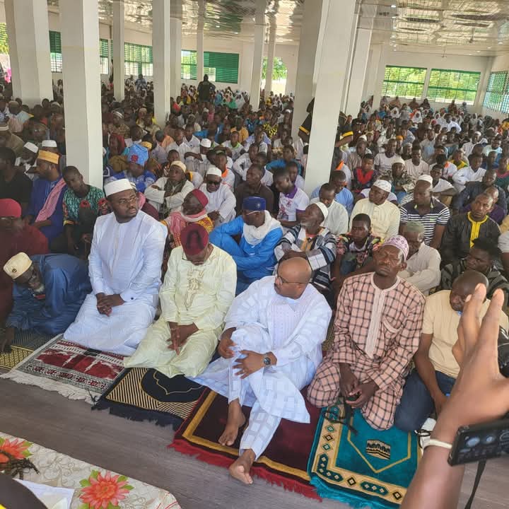 [Inauguration à Kouto] La mosquée « La Crainte de Dieu » d’El Hadj Babily Dembélé, symbole fort de cohésion sociale