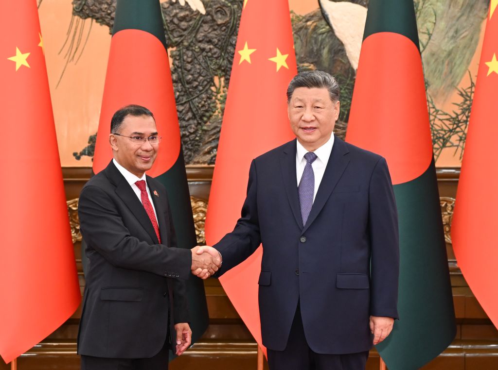 [Chine-Bangladesh] Xi Jinping et Tarique Rahman annoncent une communauté d'avenir partagé autour de l'initiative « Ceinture et Route »