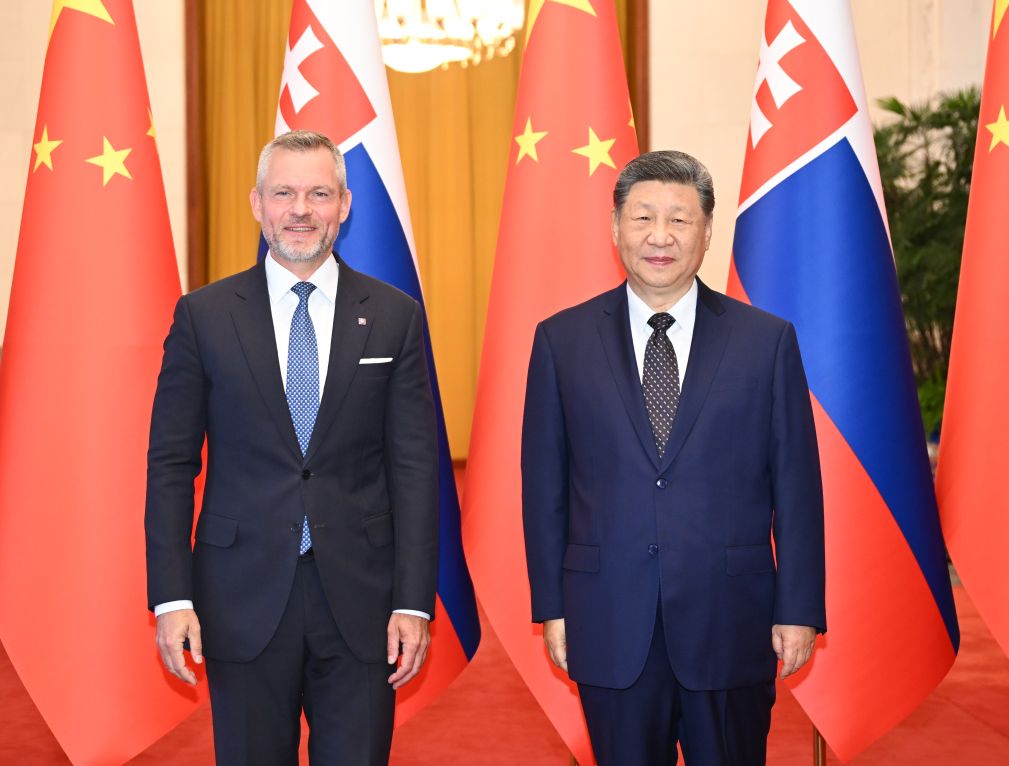 Xi Jinping reçoit Peter Pellegrini à Beijing pour renforcer les relations Chine-Slovaquie
