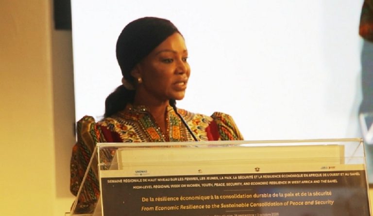 [Femmes et jeunes en Afrique de l’Ouest] Nassénéba Touré plaide pour des financements en faveur de la paix
