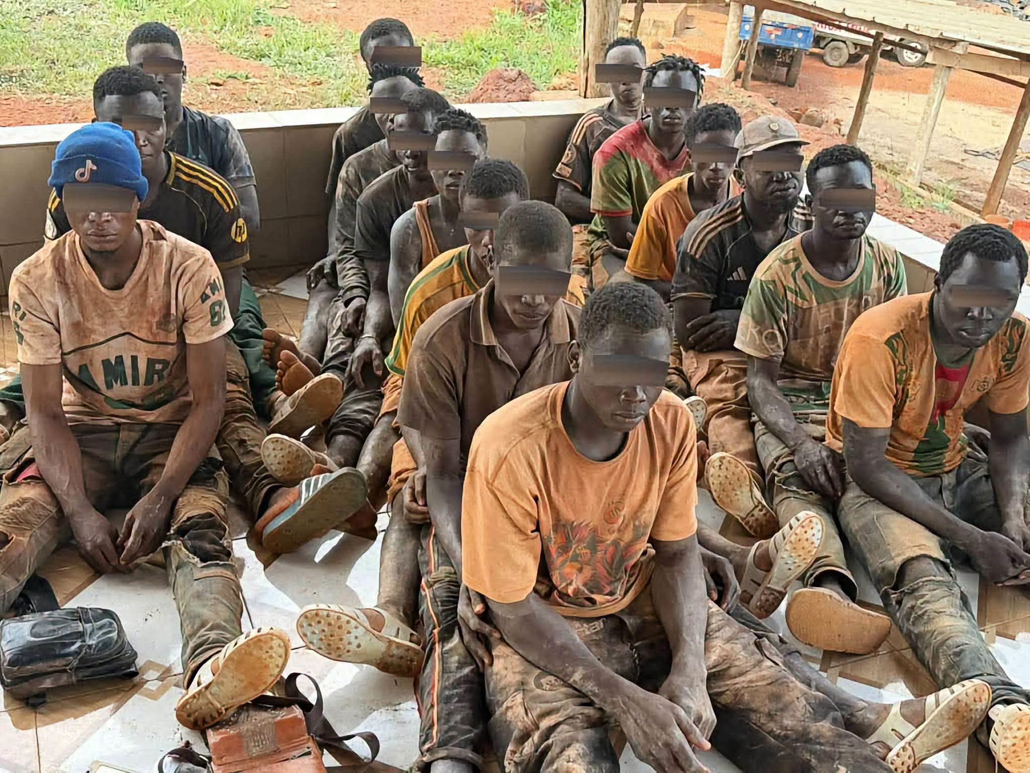 [Orpaillage illégal en Côte d’Ivoire] La BSSI frappe fort avec 555 personnes déférées et 315 sites déguerpis