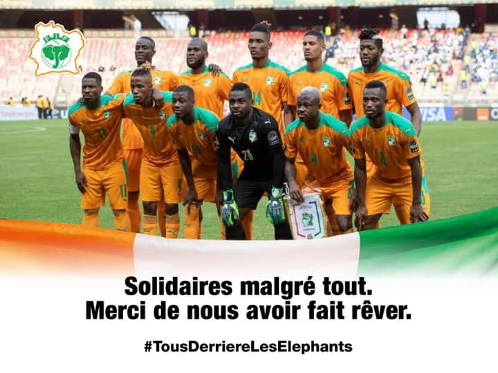[CAN21] Après la défaite, Alassane Ouattara encourage les Éléphants