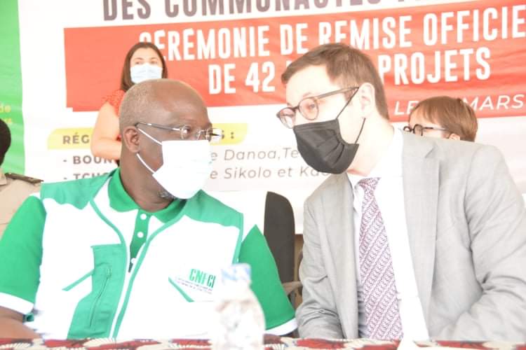 [Lutte contre l’extrémisme violent] La CNFCI et l’ambassade d’Allemagne unissent leur force dans le nord de la Côte d’Ivoire