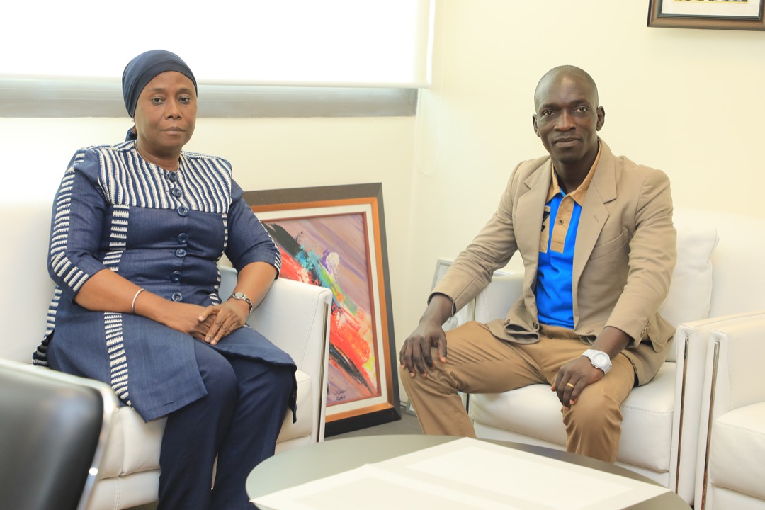 [De retour du sommet des sourds africains]  Mme Clarisse Slaha Kayo Mahi a reçu le représentant des sourds et mal entendant ivoirien, jeudi