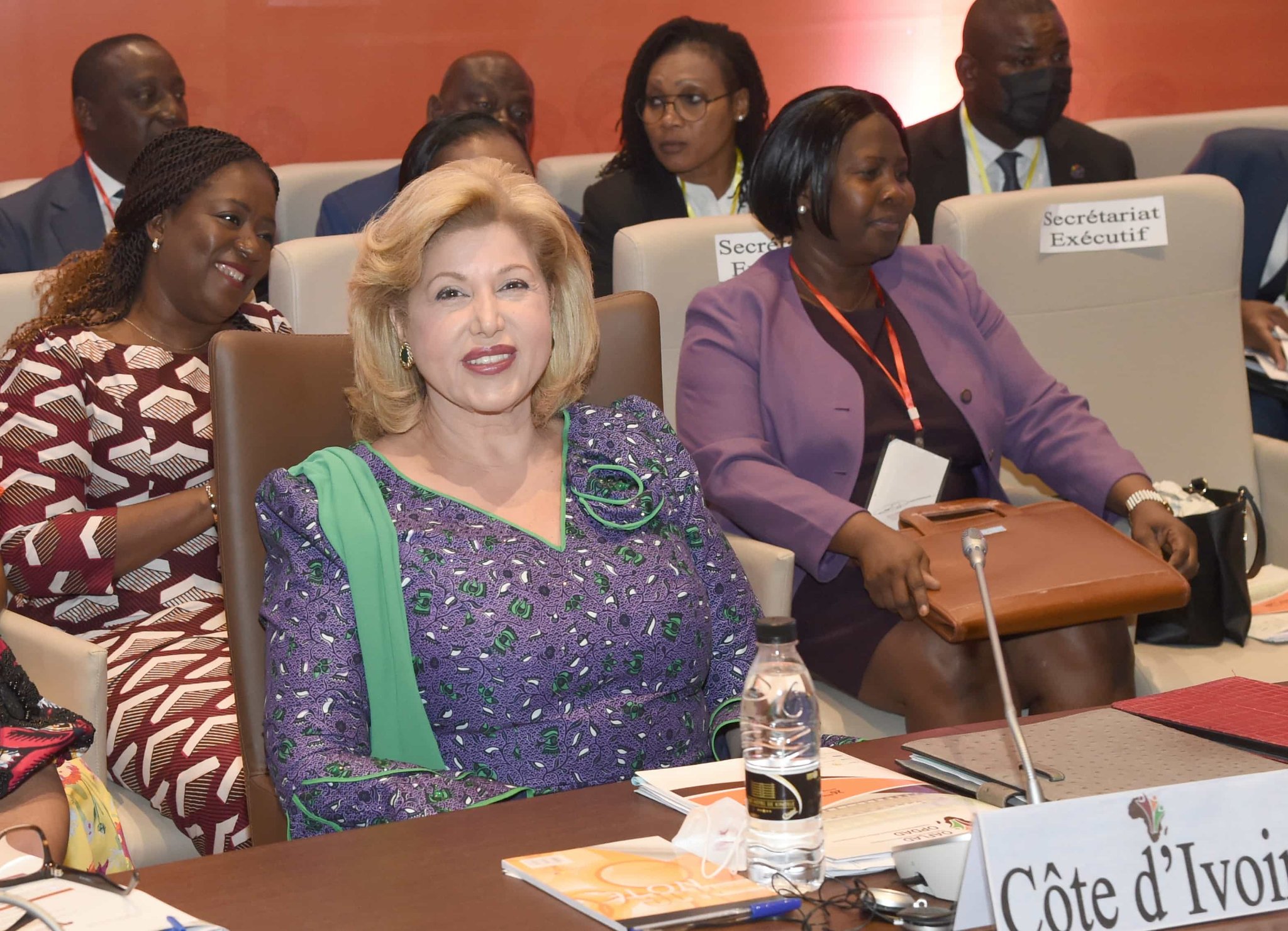 [26e AGE de l’OPDAD à Brazzaville] Mme Dominique Ouattara partage son expérience avec les autres premières dames