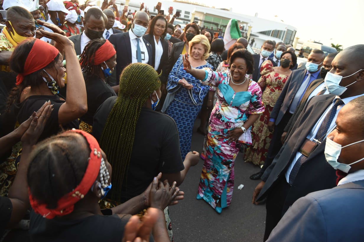 [26e AGE de l’OPDAD au Congo] Dominique Ouattara accueillie, ce jour à Brazzaville