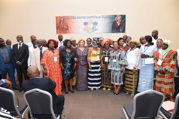 [Congo-Brazzaville] Dominique Ouattara a échangé avec les femmes de la diaspora ivoirienne
