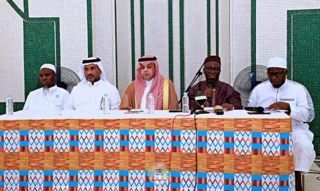 La table de séance Hadj 2023