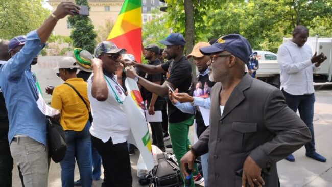 Marche de la Résistance congolaise en France pour la liberté des prisonniers politiques