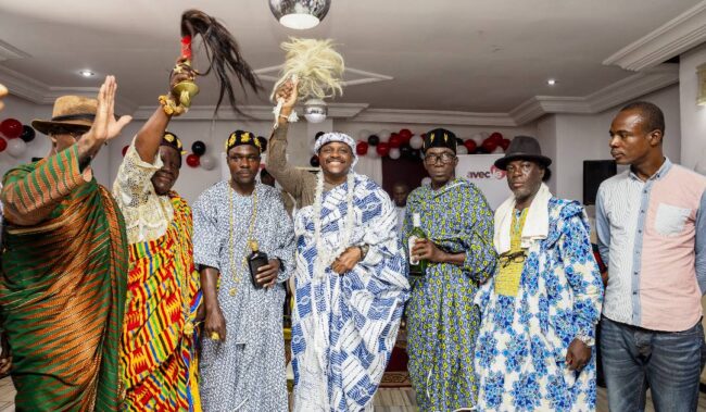 Les ressortissants de Saïoua à Asthoria Palace de Yopougon, Fabrice Sawegnon