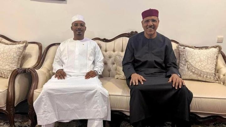 Mahamat Idriss Déby a rencontré dimanche à Niamey le président Mohammed Bazoum