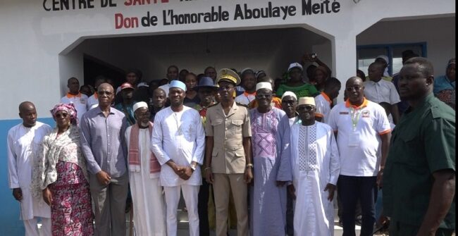 Inauguration du centre de Santé Amadou Soumahoro