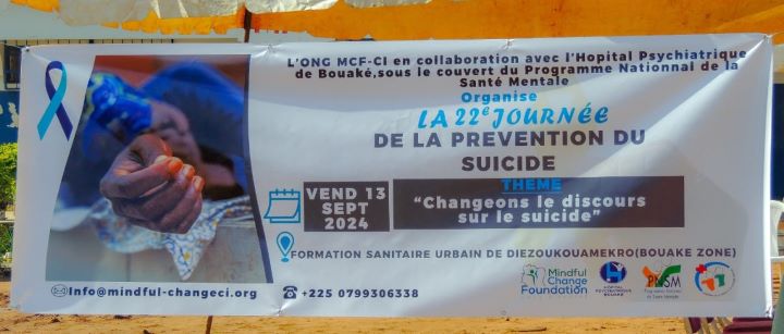 [Prévention du suicide] La 22e journée à Bouaké sensibilise sur les signes avant-coureurs